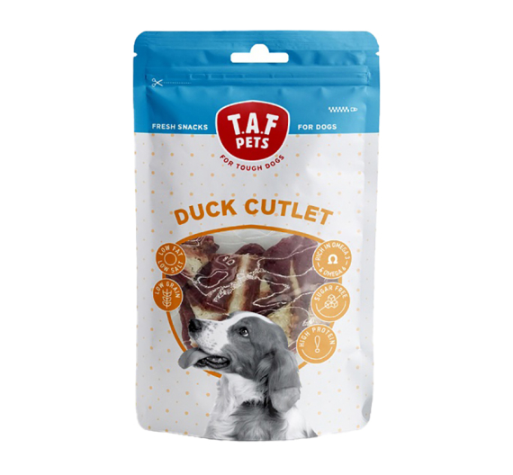 Taf Pets Fresh Treats Duck Cutlet Λιχουδιές με Πάπια 75gr
