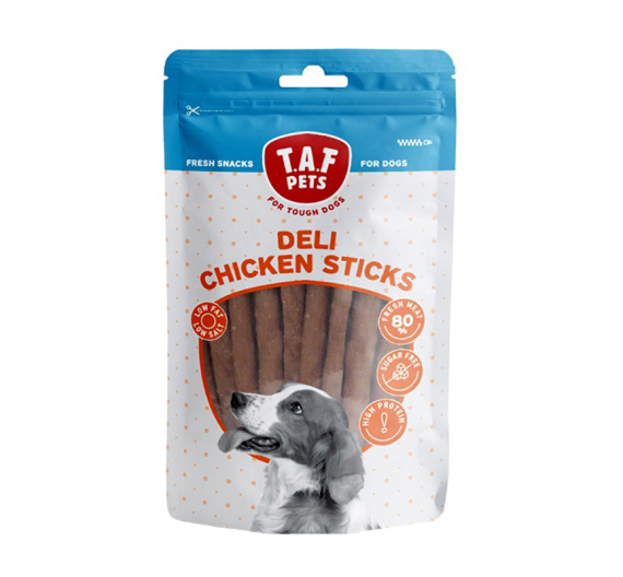 Taf Pets Fresh Treats Deli Chicken Sticks 75gr