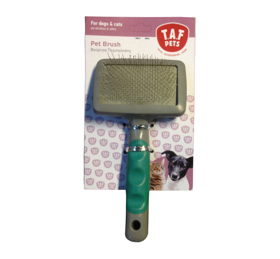 Taf Pets Grooming Brush Βούρτσα Περιποίησης Τριχώματος