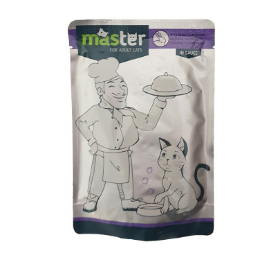 Master Adult Rabbit 24x80gr Κομματάκια Κουνέλι σε Σάλτσα