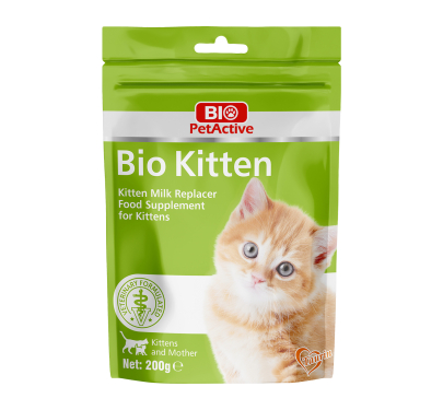 Bio Pet Active Kitten Milk 200gr Υποκατάστατο Μητρικού Γάλακτος