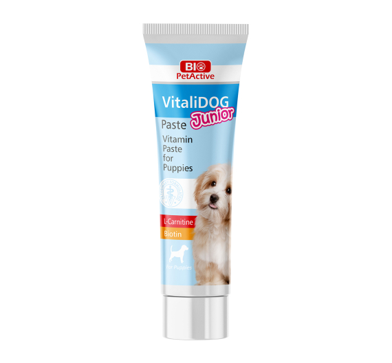 Bio Pet Active Vitali Junior Dog 100ml Βιταμίνες & Αμινοξέα σε Πάστα