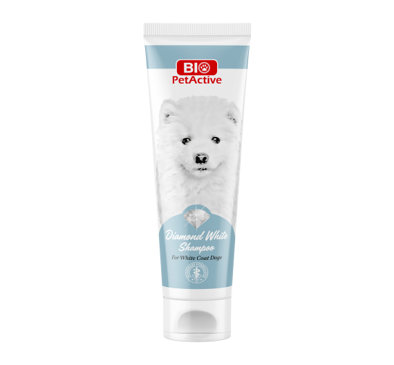 Bio Pet Active White Diamond Σαμπουάν για Ανοιχτόχρωμο Τρίχωμα 250ml