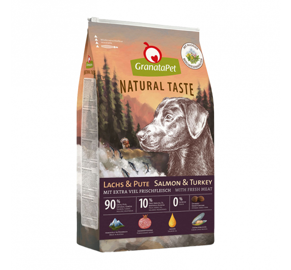 GranataPet Natural Taste Adult Salmon & Turkey 12kg