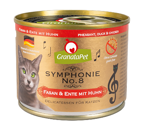 GranataPet Symphonie No. 8 Pheasant and Duck 200gr GranataPet Symphonie No. 8 Pheasant and Duck 200gr
