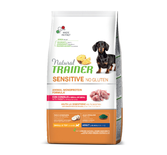 Natural Trainer Sensitive Adult Mini Κουνέλι 2kg