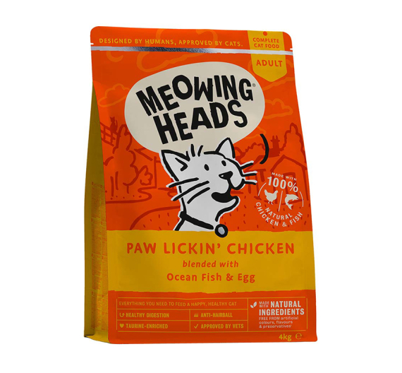 Meowing Heads Paw Lickin Chicken 4kg