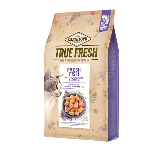 Carnilove True Fresh Cat Adult & Sterilized Fish 340gr Carnilove True Fresh Cat Adult & Sterilized Fish 340gr