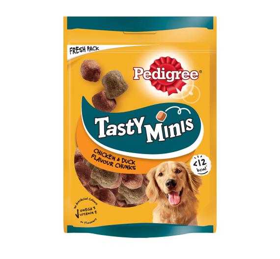 Pedigree Tasty Minis Κοτόπουλο & Πάπια 130gr