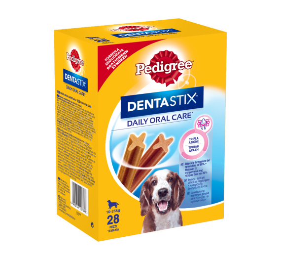 Pedigree Dentastix Medium Dog 4x180gr (28τμχ)