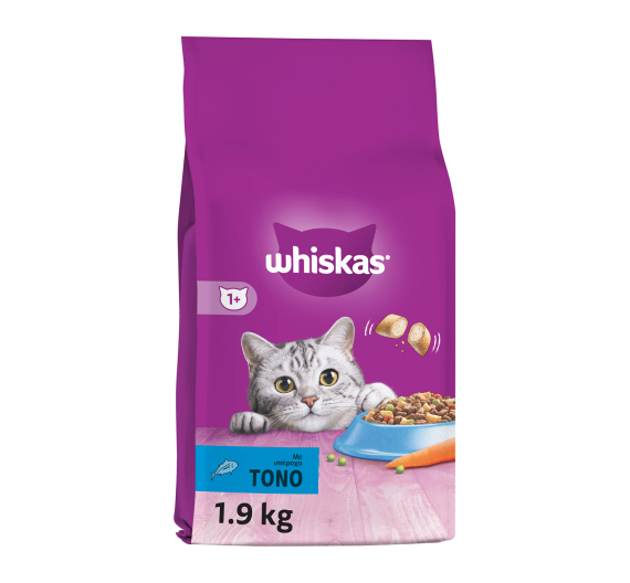 Whiskas Adult Γεμιστές Κροκέτες με Τόνο 1.9kg