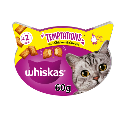 Whiskas Temptations Κοτόπουλο 60gr