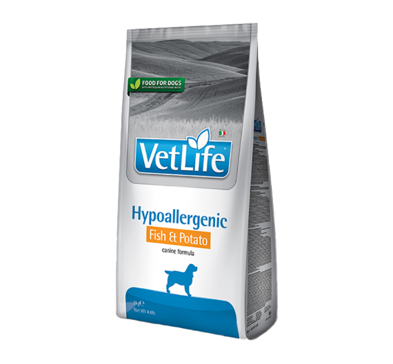 Farmina Vet Life Dog Hypoallergenic Fish & Potato 12kg