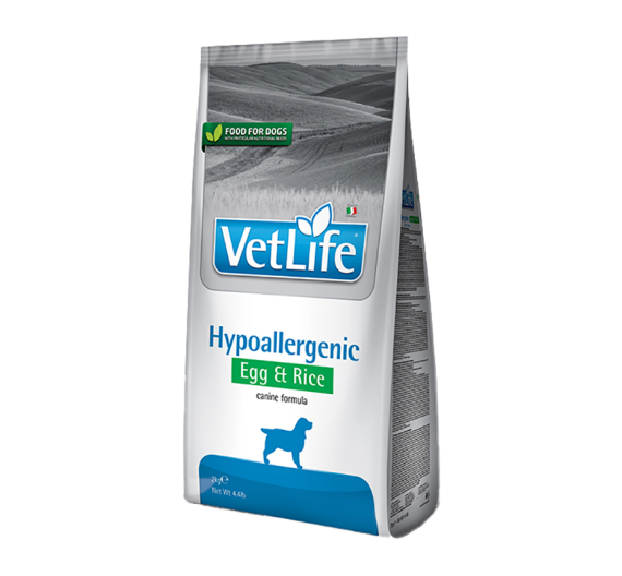 Farmina Vet Life Dog Hypoallergenic Egg & Rice 12kg