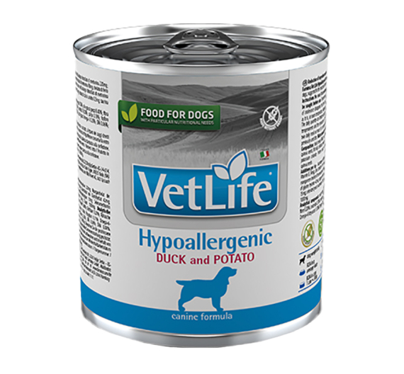 Farmina Vet Life Dog Hypoallergenic Duck & Potato 300gr