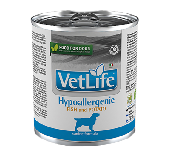 Farmina Vet Life Dog Hypoallergenic Fish & Potato 300gr