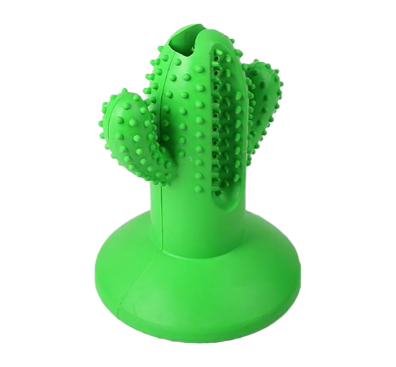 AFP Παιχνίδι για τα Δόντια Cactus Rubber 11.5x11.5x16cm Πράσινο