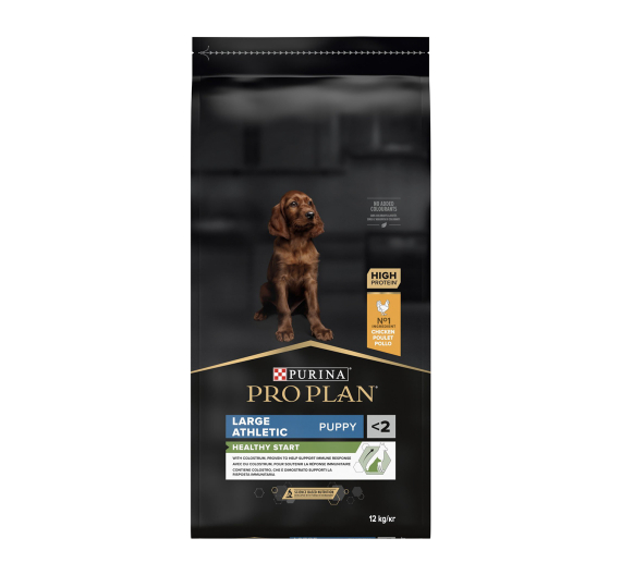 Purina Pro Plan OptiStart Large Athletic Puppy Κοτόπουλο 12kg