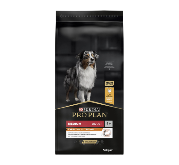 Purina Pro Plan Everyday Nutrition Medium Adult Κοτόπουλο 14kg