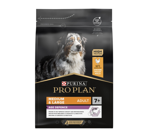 Purina Pro Plan OptiAge Medium & Large Adult 7+ Κοτόπουλο 3kg