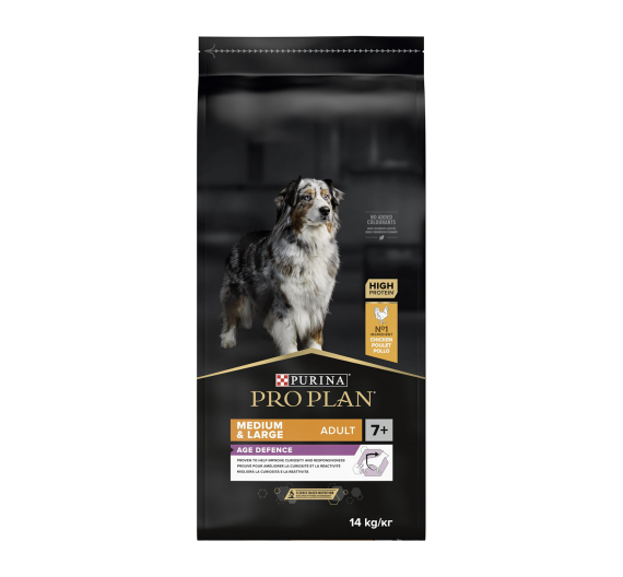 Purina Pro Plan OptiAge Medium & Large Adult 7+ Κοτόπουλο 14kg