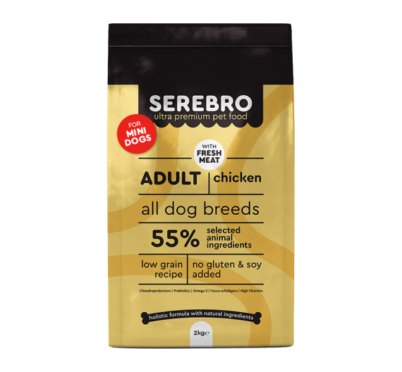 Serebro Adult Chicken Mini 2kg