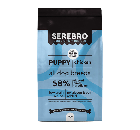 Serebro Puppy Chicken 2kg