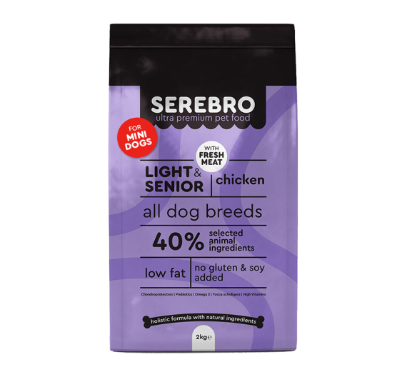 Serebro Light & Senior Mini 2kg