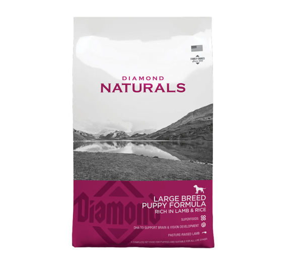 Diamond Naturals Large Puppy Lamb & Rice 15kg