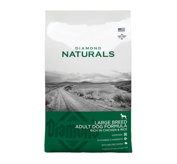 Diamond Naturals Large Adult Chicken & Rice 15kg Diamond Naturals Large Adult Chicken & Rice 15kg