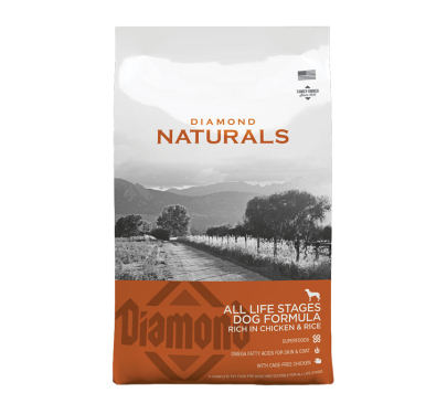 Diamond Naturals All Life Stages Chicken & Rice 15kg