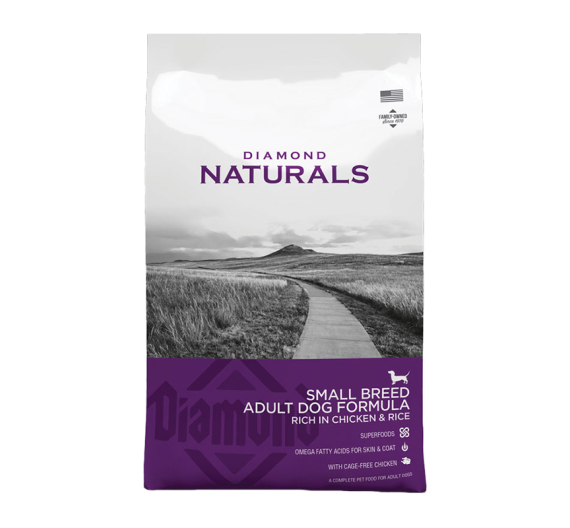 Diamond Naturals Small Adult Chicken & Rice 2kg