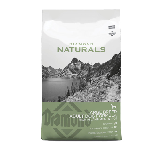 Diamond Naturals Large Adult Lamb & Rice 15kg Diamond Naturals Large Adult Lamb & Rice 15kg