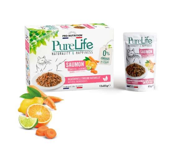 Flatazor Pure Life Pouch Σολομός 85gr