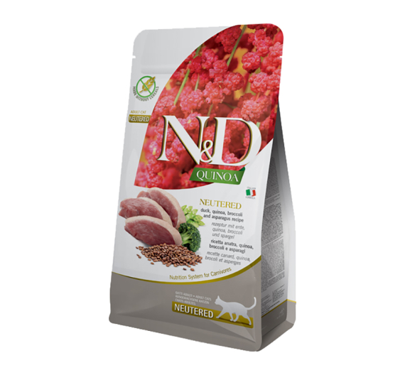 N&D Quinoa Grain Free Duck Neutered 300gr