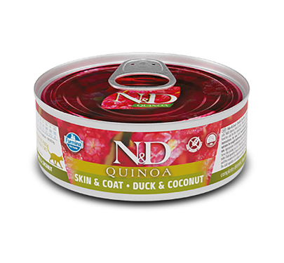 N&D Quinoa Grain Free Skin & Coat Duck 80gr