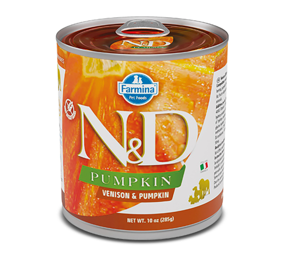 N&D Pumpkin Grain Free Venison Adult 285gr