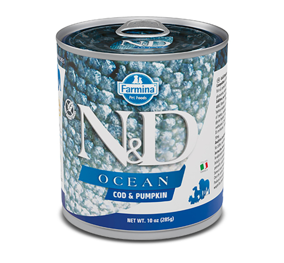 N&D Ocean Grain Free Codfish & Pumpkin Adult 285gr