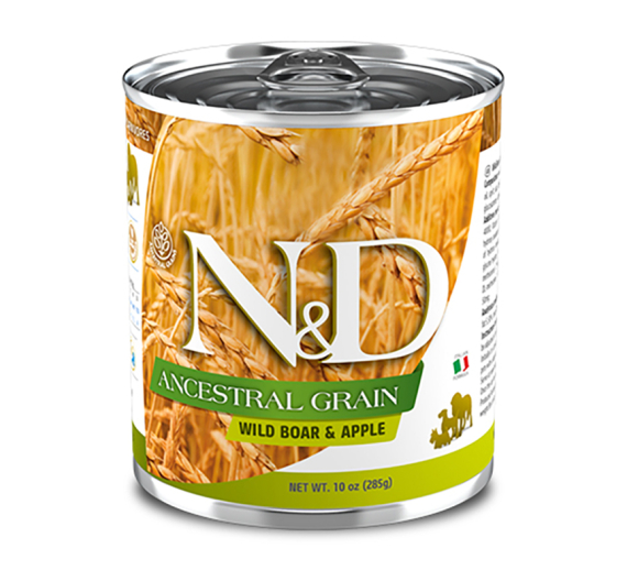 N&D Low Grain Boar & Apple Adult 285gr