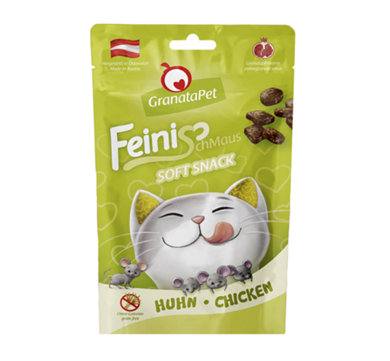 GranataPet Feinischmaus Chicken 50gr Μαλακές Λιχουδιές με Κοτόπουλο GranataPet Feinischmaus Chicken 50gr Μαλακές Λιχουδιές με Κοτόπουλο