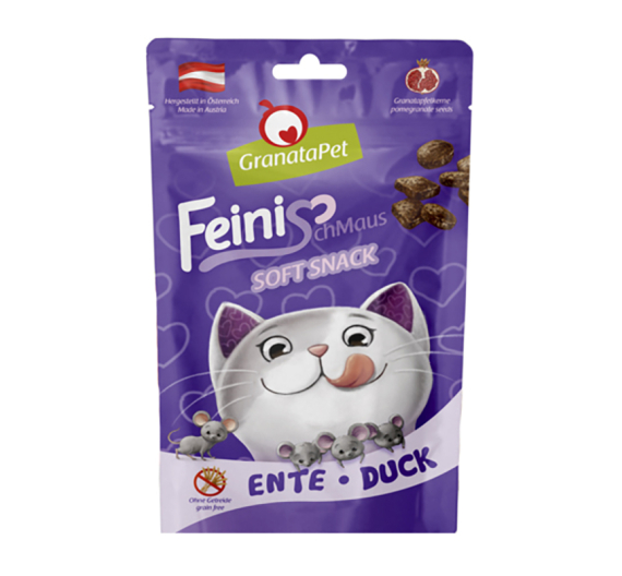 GranataPet Feinischmaus Duck 50gr Μαλακές Λιχουδιές με Πάπια