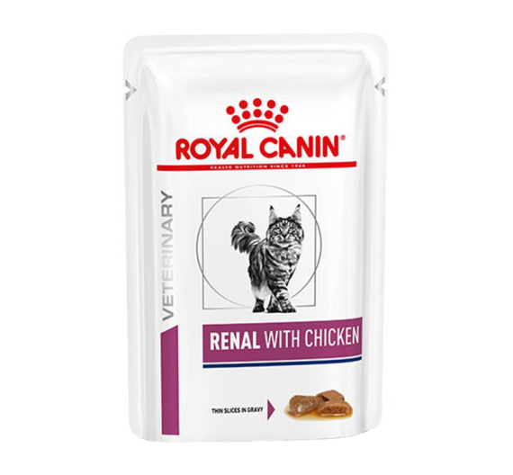 Royal Canin Vet Diet Cat Renal Chicken 12x85gr