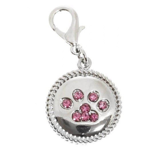 Κόσμημα σκύλου Swarovski "Ροζ Πατούσα" Κόσμημα σκύλου Swarovski "Ροζ Πατούσα"