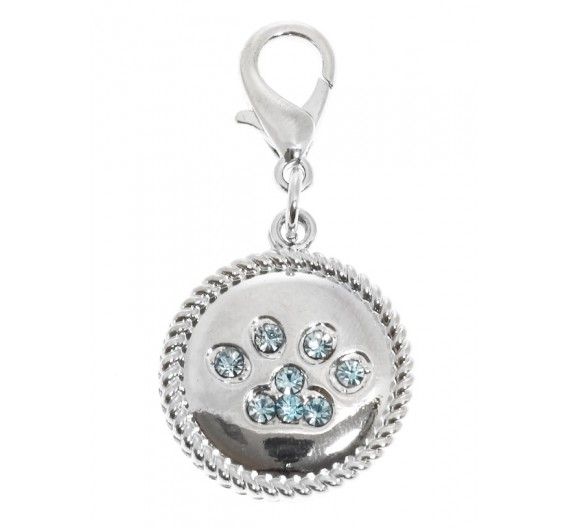 Κόσμημα σκύλου Swarovski "Μπλε Πατούσα" Κόσμημα σκύλου Swarovski "Μπλε Πατούσα"