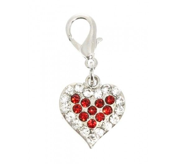 Κόσμημα σκύλου Swarovski "Καρδιά" Κόσμημα σκύλου Swarovski "Καρδιά"