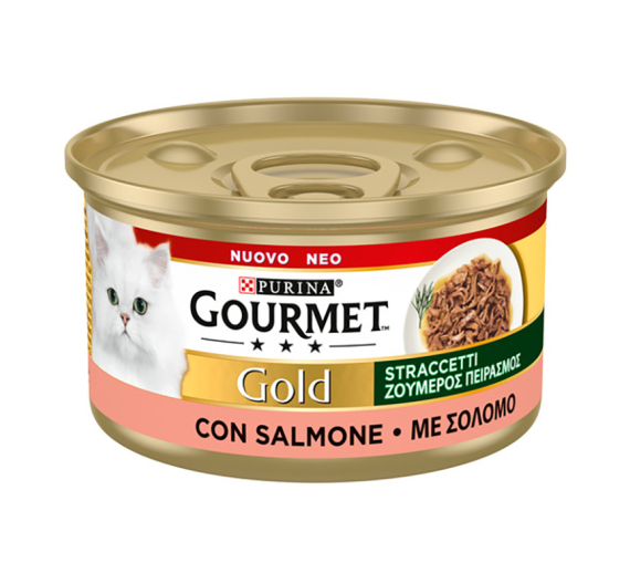 Purina Gourmet Gold "Ζουμερός Πειρασμός" Σολομός 85gr