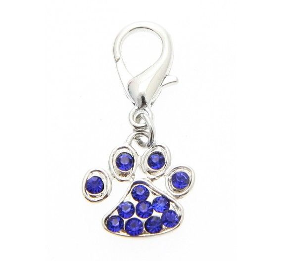 Κόσμημα σκύλου Swarovski "Μικρή Μπλε Πατούσα" Κόσμημα σκύλου Swarovski "Μικρή Μπλε Πατούσα"