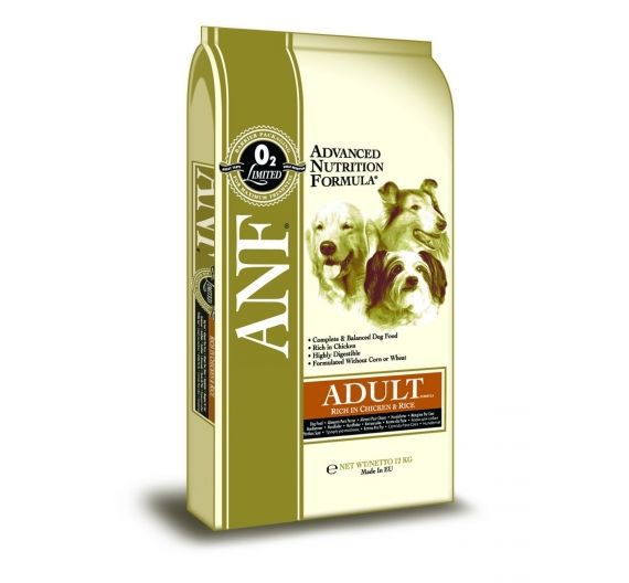 ANF Adult Chicken and Rice 12kg ANF Adult Chicken and Rice 12kg