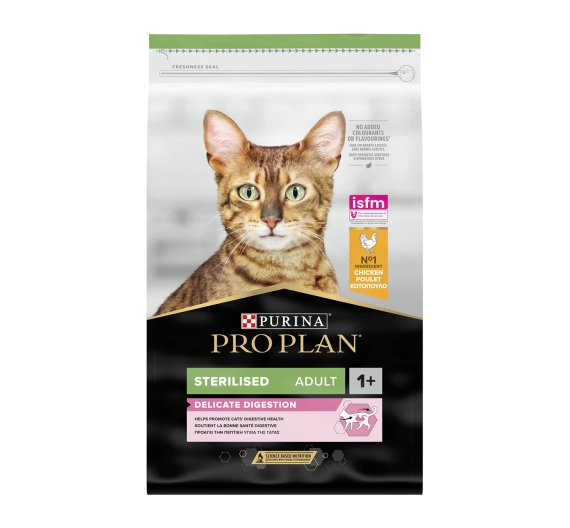 Purina Pro Plan OptiDigest Sterilised Κοτόπουλο 10kg