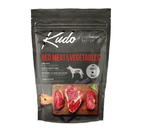 Kudo Adriatic Red Meat & Vegetables Mini Adult 3kg